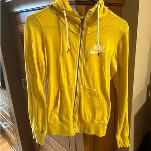 Small zip up Nike hoodie